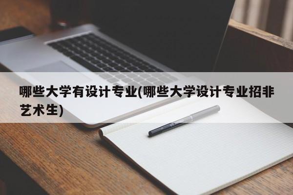 哪些大学有设计专业(哪些大学设计专业招非艺术生)