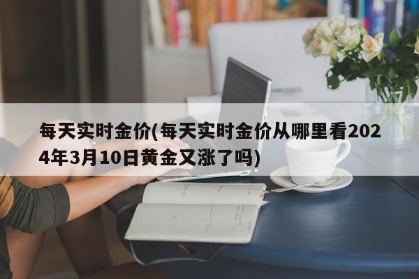 每日实时金价