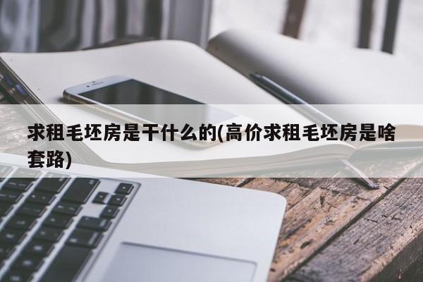 求租毛坯房是干什么的(高价求租毛坯房是啥套路)